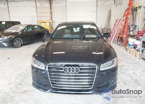 2017 Audi A8 L 4.0T Sport из США, поврежденный, VIN WAU43AFD3HN017850